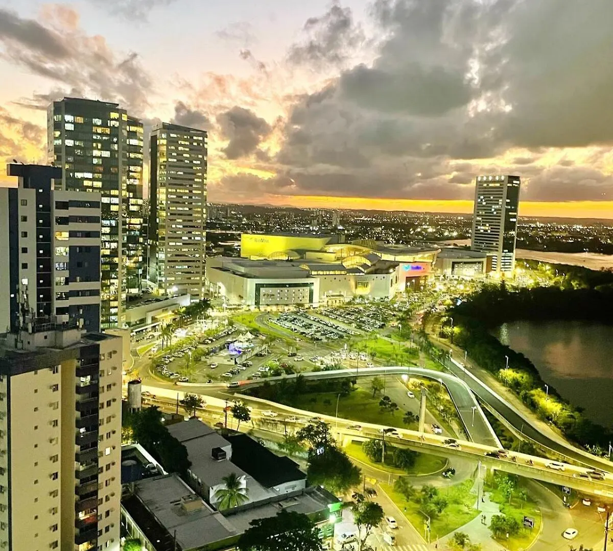 Melhor Localizacao E Vista Em Bv ريسيفي شقة